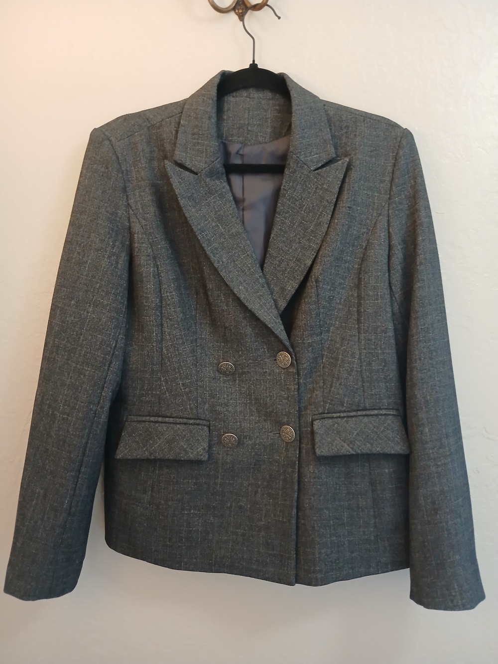 Double-Breasted Blazer Jacket